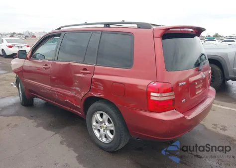 2003 Toyota Highlander V6 from USA, damaged, VIN JTEGF21A230107938